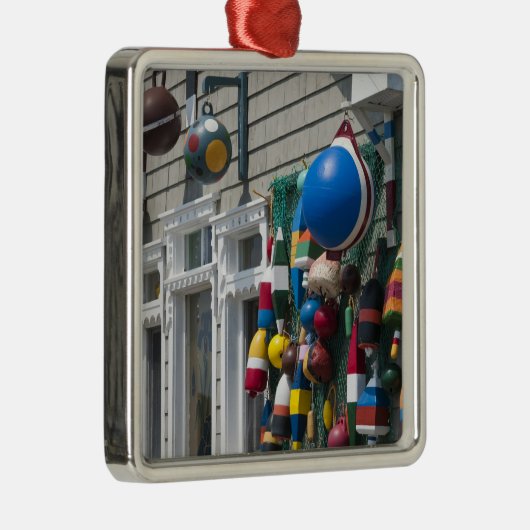 Nova Scotia, Kanada. Einkaufsgeschäft in Blue Rock Silbernes Ornament (Rechts)