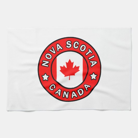 Nova Scotia Kanada Handtuch (Horizontal)