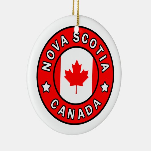 Nova Scotia Kanada Keramik Ornament (Rechts)