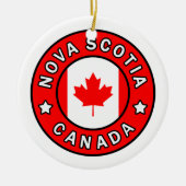 Nova Scotia Kanada Keramik Ornament (Vorne)
