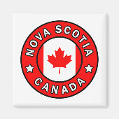 Nova Scotia Kanada Magnet (Vorne)