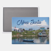 Nova Scotia Kanada Magnet Souvenir (Vorderseite/Rückseite)