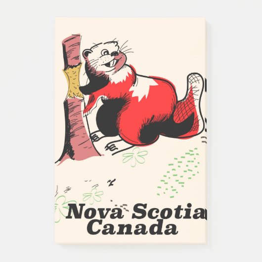 Nova Scotia Kanada Post-it Klebezettel (Vorderseite)
