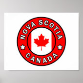 Nova Scotia Kanada Poster (Vorne)