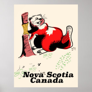 Nova Scotia Kanada Poster