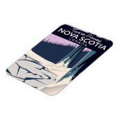 Nova Scotia, Kanada Reiseplakat. Magnet (Linke Seite)