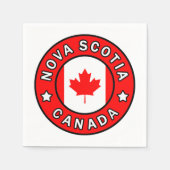 Nova Scotia Kanada Serviette (Vorderseite)