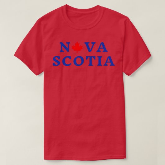 Nova Scotia Kanada T-Shirt (Design vorne)