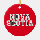 Nova Scotia Keramik Ornament (Vorne)