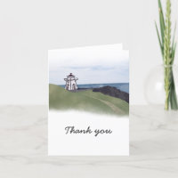 Nova Scotia Lighthouse Dankeschön Karte