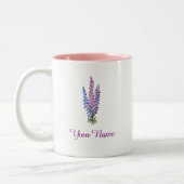 Nova Scotia Lupine Zweifarbige Tasse (Links)