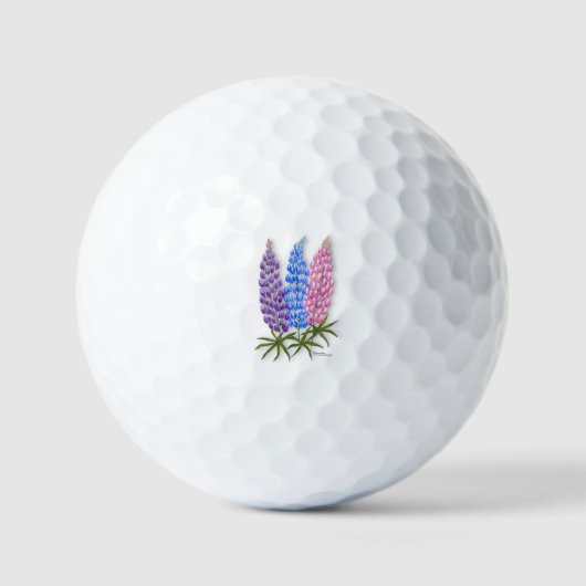 Nova Scotia Lupinen Golfball (Vorderseite)
