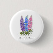 Nova Scotia Lupines Button (Vorderseite)