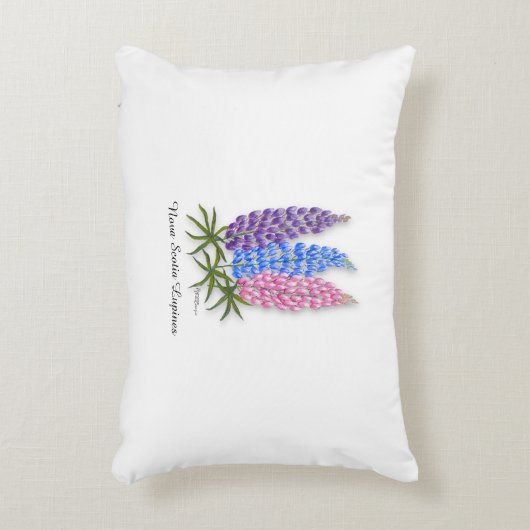 Nova Scotia Lupines Dekokissen (Vorderseite(Vertikal))