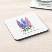 Nova Scotia Lupines Getränkeuntersetzer (Linke Seite)