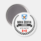 Nova Scotia Magnet (Vorderseite/Rückseite)