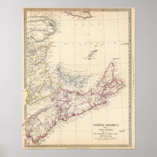 Nova Scotia, NB, Niederkanada Poster