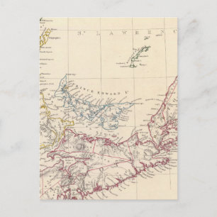 Nova Scotia, NB, Niederkanada Postkarte
