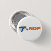Nova Scotia NDP Logo Button (Vorne & Hinten)