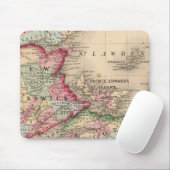 Nova Scotia, New Brunswick, Karte von Mitchell Mousepad (Mit Mouse)