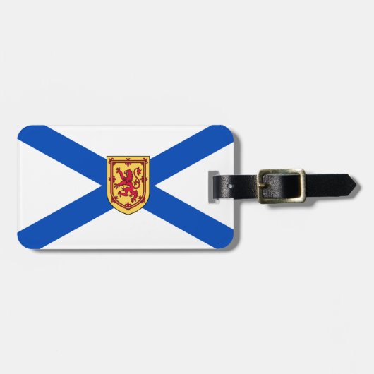 Nova Scotia Personalisiertes Reisegepäck Gepäckanhänger (Vorderseite horizontal)