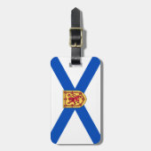 Nova Scotia Personalisiertes Reisegepäck Gepäckanhänger (Vorderseite vertikal)