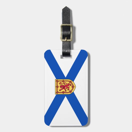 Nova Scotia Personalisiertes Reisegepäck Gepäckanhänger (Vorderseite vertikal)