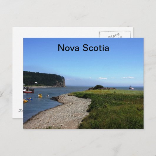 Nova Scotia Postcard Postkarte (Vorne/Hinten)