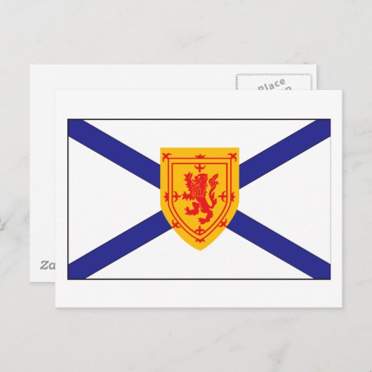 NOVA SCOTIA POSTKARTE (Vorne/Hinten)