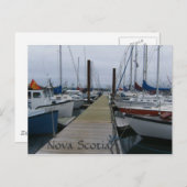 Nova scotia postkarte (Vorne/Hinten)