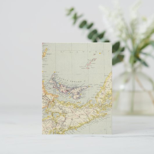 Nova Scotia, Prince Edward Island, Newbrunswick Postkarte (Stehend Vorderseite)