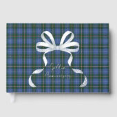 Nova Scotia Provincial Tartan Foil Guest Book Gästebuch (Vorderseite)