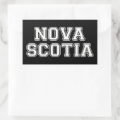 Nova Scotia Rechteckiger Aufkleber (Tasche)