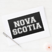 Nova Scotia Rechteckiger Aufkleber (Umschlag)