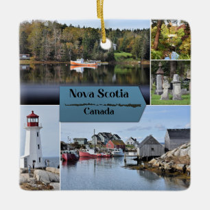 Nova Scotia Reiseplakat, Keramikornament
