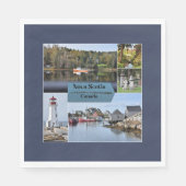 Nova Scotia Reiseplakat, Serviette (Vorderseite)