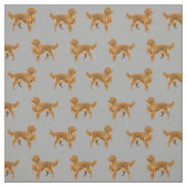 Nova Scotia Retriever Hund grau Stoff (Muster)