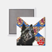 Nova Scotia Scottish Terrier Magnet (Vorderseite/Rückseite)