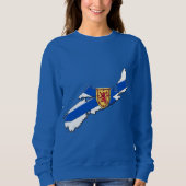 Nova Scotia Shirt Halifax Shirt Nova scotia Karte (Vorderseite)