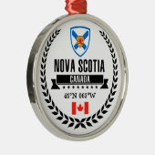 Nova Scotia Silbernes Ornament (Rechts)