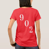 Nova Scotia T - Shirt Nova Scotian 902 halifax (Rückseite)