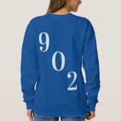 Nova Scotia T - Shirt Nova Scotian 902 halifax pin (Rückseite)