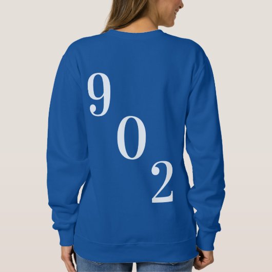 Nova Scotia T - Shirt Nova Scotian 902 halifax pin (Rückseite)