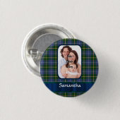 Nova Scotia tartan Button (Vorne & Hinten)