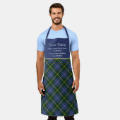 Nova Scotia Tartan Kariert Business Schürze (Getragen)