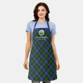 Nova Scotia Tartan Kariert Cupcake Bäckerei Medium Schürze (Getragen)