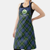 Nova Scotia Tartan Karierte Bäckerei Cupcake Große Schürze (InSitu)