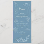Nova Scotia Theme Menu  Menükarte (Vorderseite)