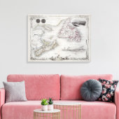 Nova Scotia und Neufundland aus einer Reihe von We Leinwanddruck (Insitu (Wohnzimmer))