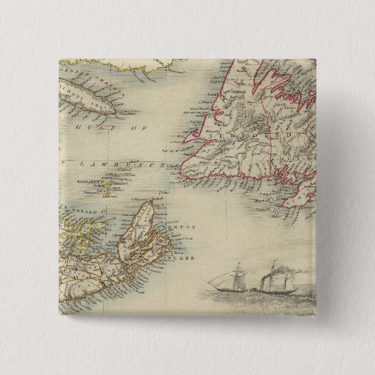 Nova Scotia und Neufundland Button (Vorderseite)